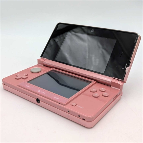 Nintendo 3DS - Coral Pink - Komplet I Æske (CIB) - Konsol - SNR CEM118355542 (A Grade) (Genbrug)